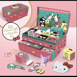 HELLO KITTY - Coffret Souvenir - Calendrier de l'Avent 24 boites 