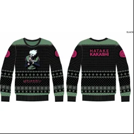 Sweater NARUTO - Kakashi - Pull de Noël Homme  
