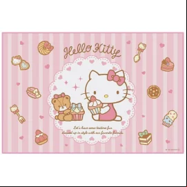 HELLO KITTY - Sweety Pink - Nappe Pique-Nique 90x60cm 