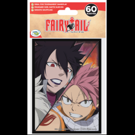 FAIRY TAIL-Natsu vs Macbeth -Protège-cartes Taille Japonaise (62x89mm) 