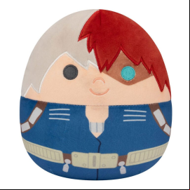 Squishmallows peluche My Hero Academia Shoto Todoroki 20 cm 