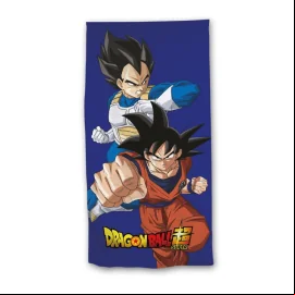 DRAGON BALL SUPER - Serviette de Plage 100% Polyester 70x140cm 