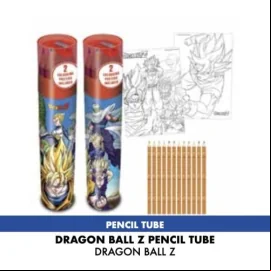 DRAGON BALL Z - Groupe - Tube 2 posters + crayons 