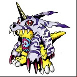 personnage anime - Gabumon