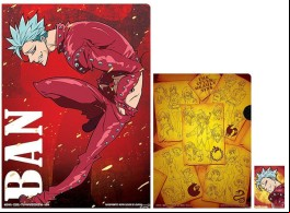 Seven Deadly Sins - Lot Pochettes & Sticker Ichiban Kuji Oujo to Meliodas no Bouken 3 - Banpresto