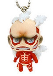 Manga - Manhwa - Attaque Des Titans (l') - Strap Deformed Mini Chimi Chara Mascot - Titan Colossal - Takara Tomy