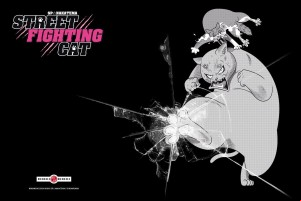 Fond ecran street fighting cat 1